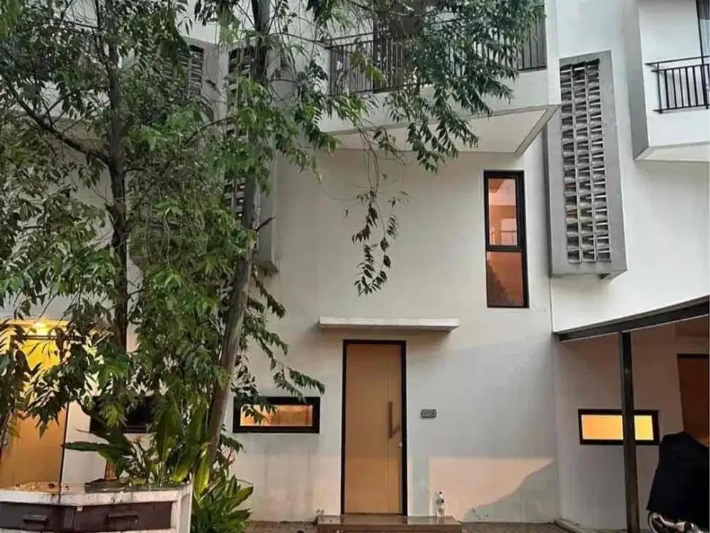 Rumah Townhouse Industrial Minimalis Sawah Baru Ciputat Tangsel