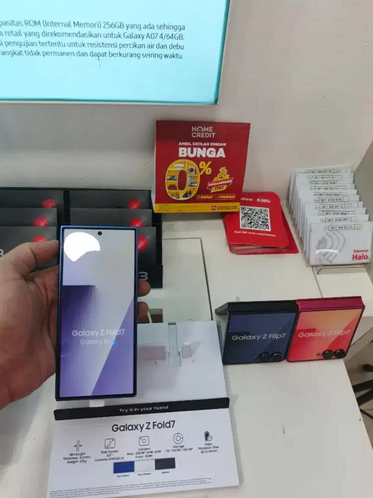 Dapatkan samsung Z fold7 di home credit