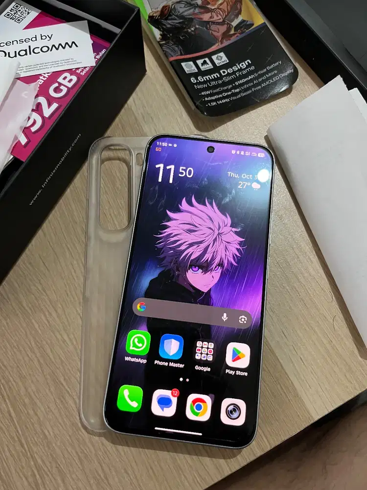 Jual Cepat Infinix Hot 60 Pro 8/256 Baru Seminggu