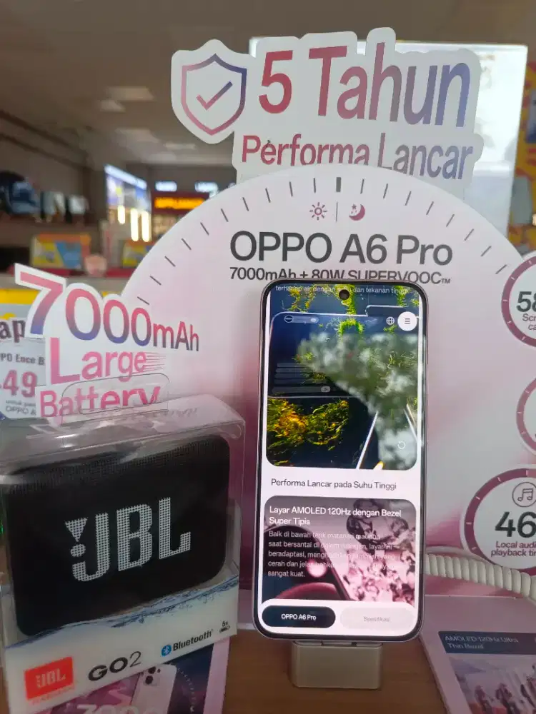 Oppo A6 Pro Free JBL Speaker
