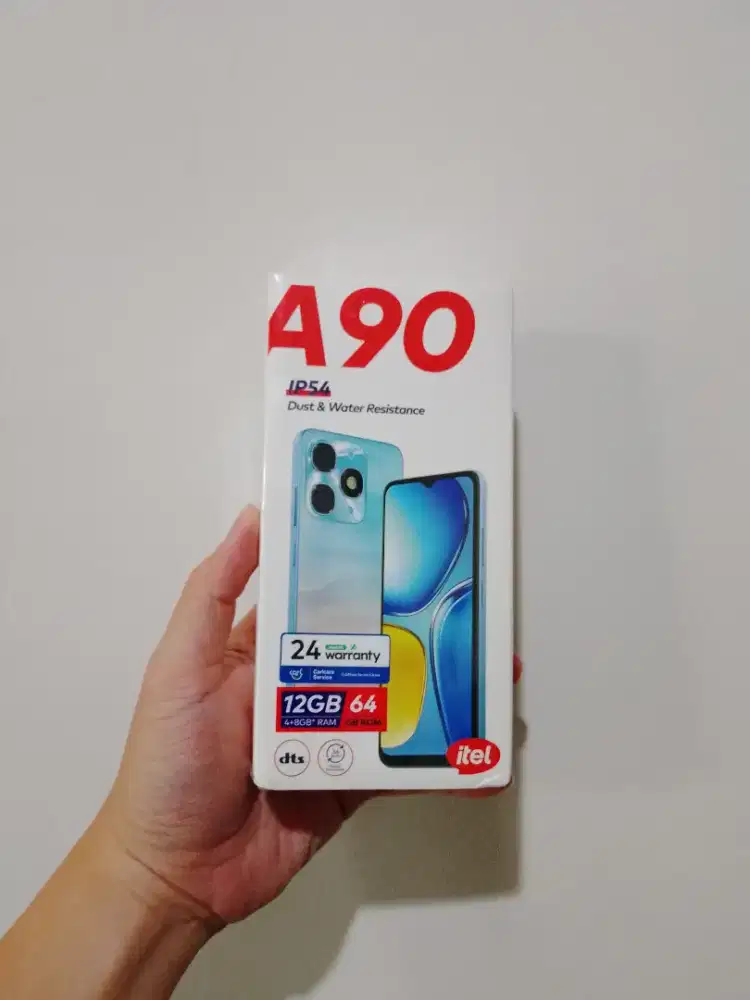 iTel A90 4/64, BARU Garansi Resmi, Bisa COD