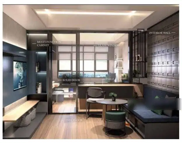 Dijual Murah Apartemen Collins Boulevard Tangerang Selatan – 1 BR