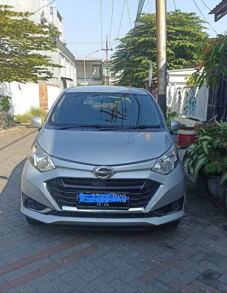 Sigra type x 2016 silver pribadi