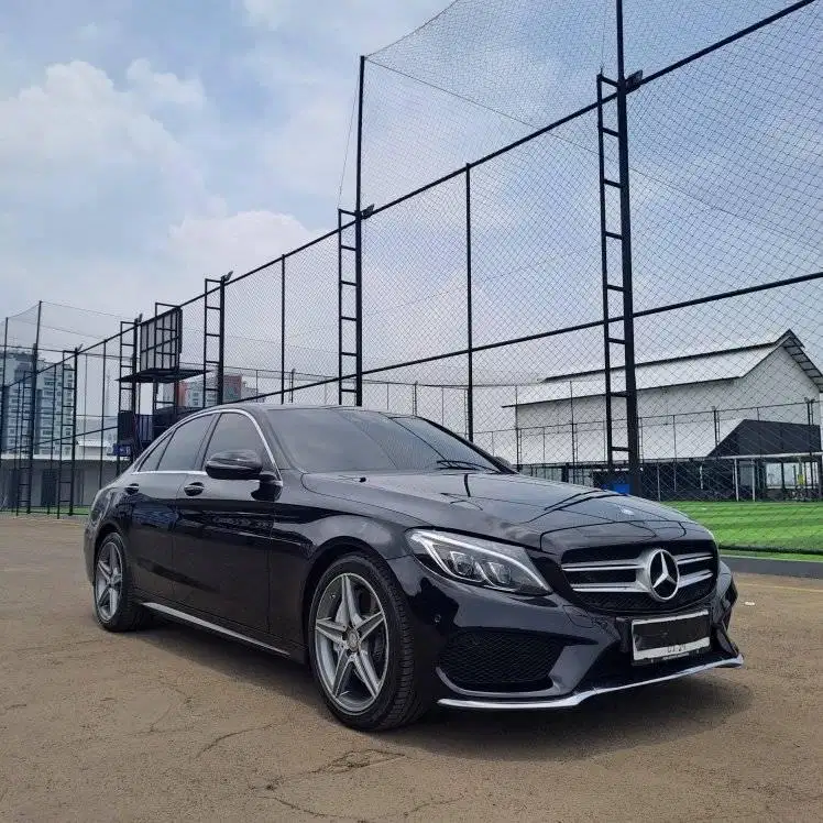 [ Nik 15 ] Mercedes Benz C250 / C 250 AMG 2015 Hitam Panoramic