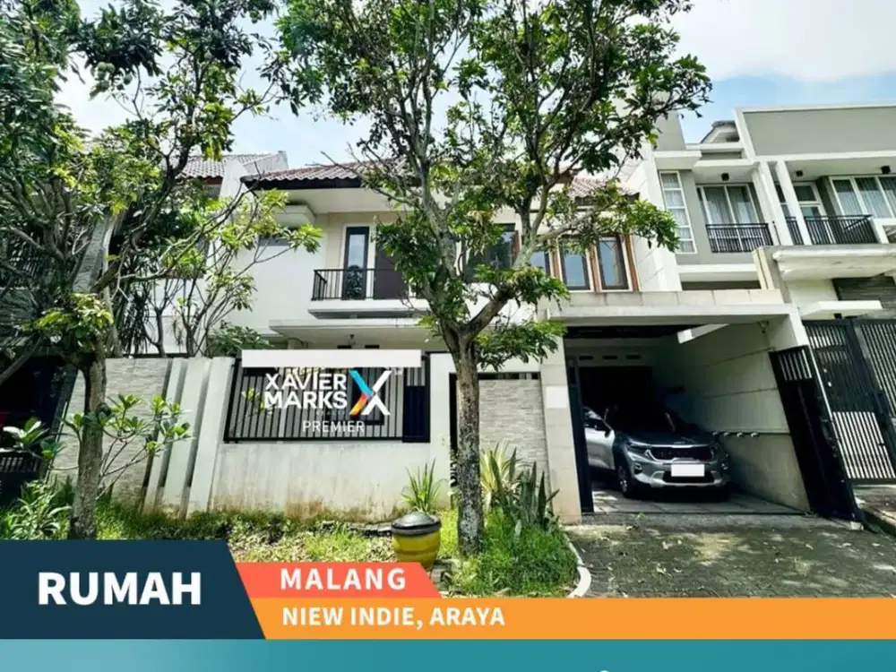 Dijual Rumah Premium Semi Furnish di Cluster Nieuw Indie Araya Malang