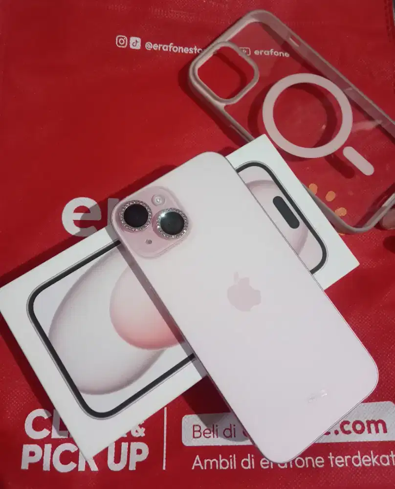 iPhone 15 ibox like neww 100%mullus