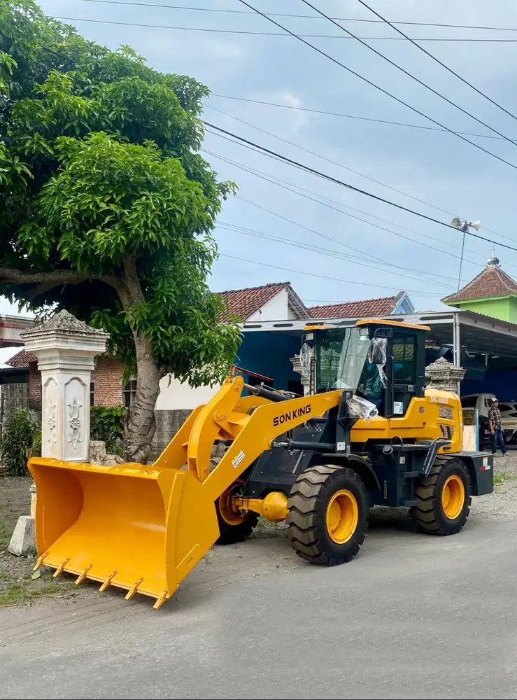 Jual Wheel Loader 1,2 Kubik Termurah, Free Ongkir & Free Ban Cadangan