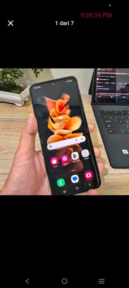 Samsung z Flip 3 sein fulset nego