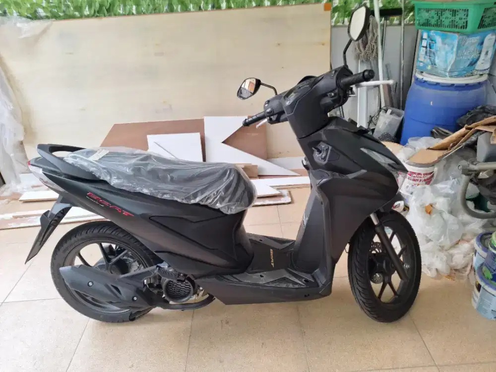 Honda Beat Deluxe 2025 Hitam Black Beat Bekas 2024 Jual Cepet BU