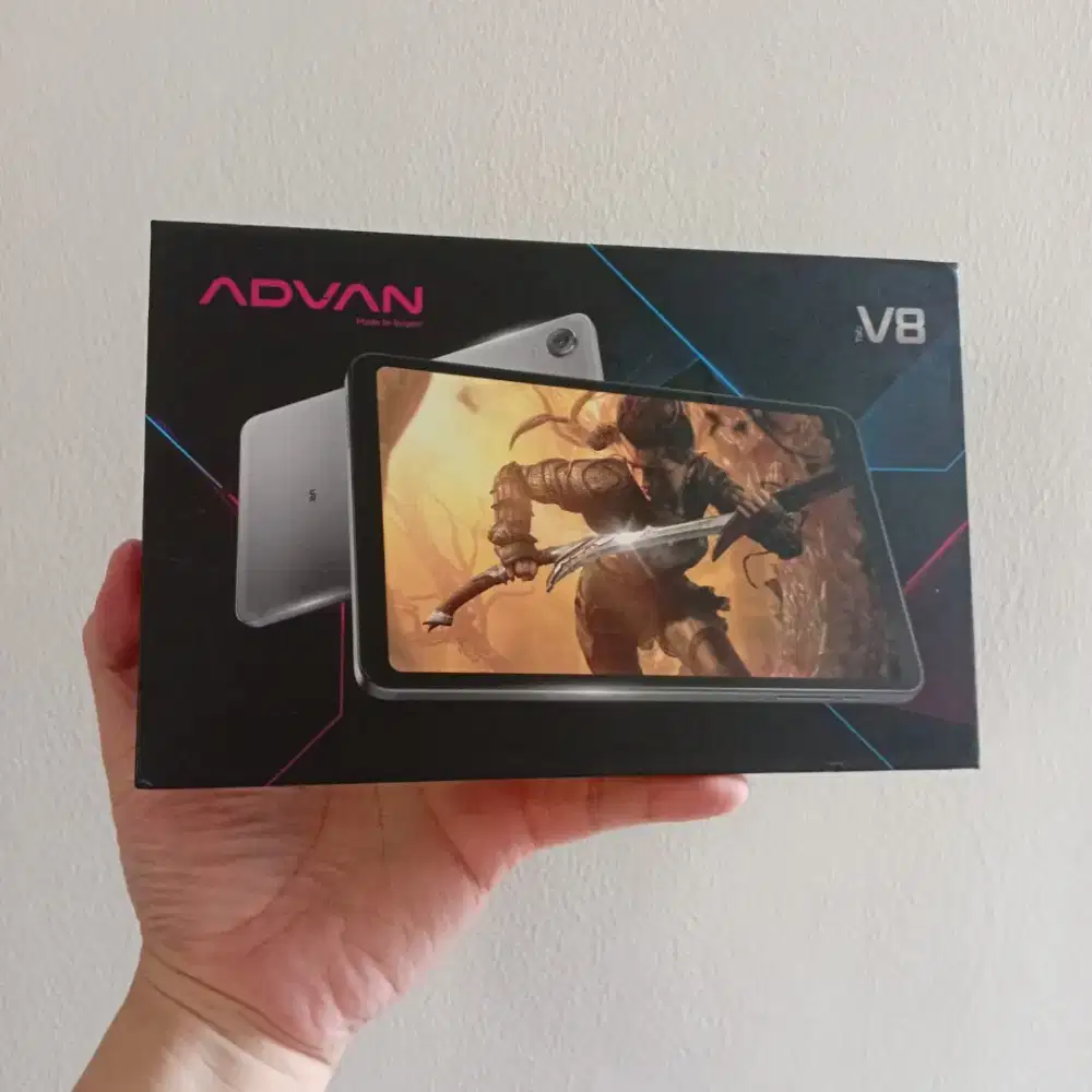 Advan Tab V8 4G 8/128, BARU Garansi Resmi, Bisa COD