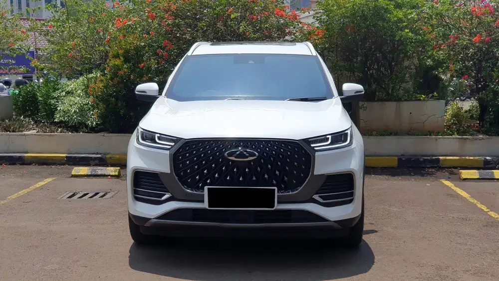 Chery Tiggo 8 Premium Panoramic Putih 2024 Gress Like New Low Km Recor