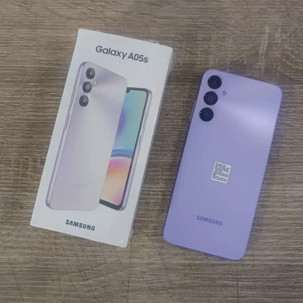 Samsung A05s ram 12gb (6+6) memori 128gb garansi resmi