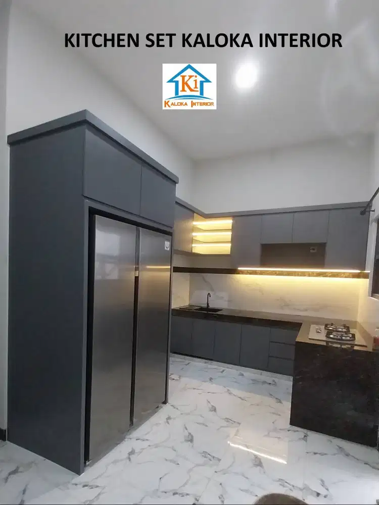 Kitchen Set Minimalis Surabaya, Kaloka Interior