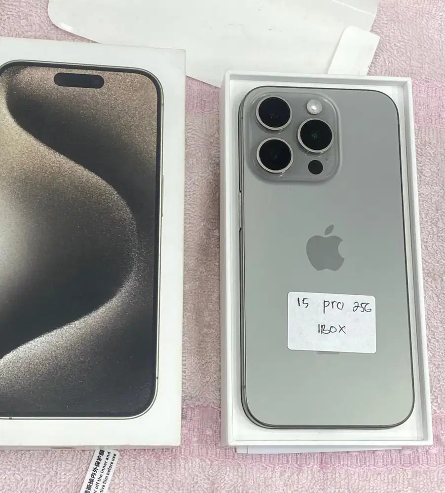 iphone 15 pro 256gb ibox fullset