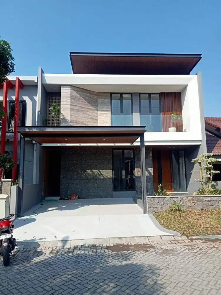 Gress Modern Minimalis Siap Huni CITRALAND UTAMA Surabaya Barat Furnis