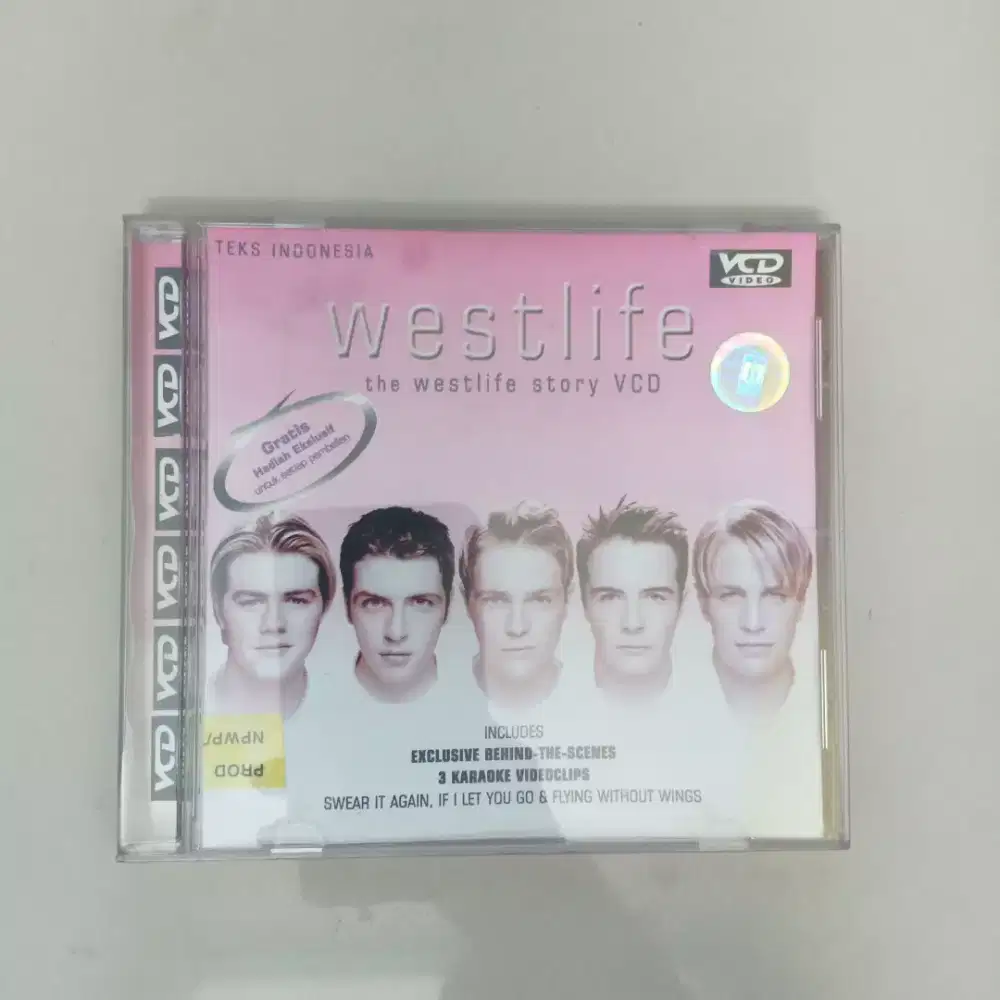 VCD Original The Story About Westlife.