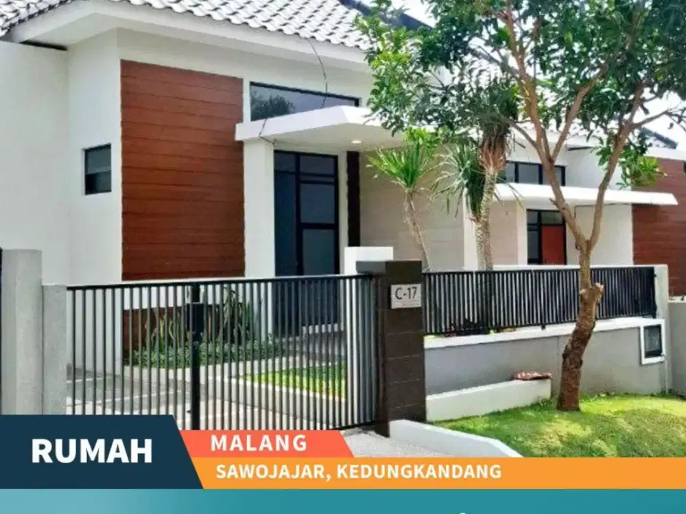 Dijual Rumah Premium Modern di Sawojajar Kota Malang