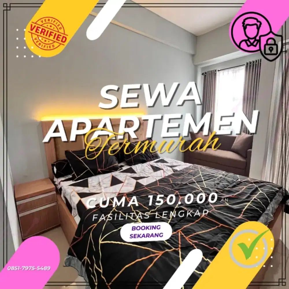 SEWA APARTEMEN BASSURA CITY HARIAN/TRANSIT JAKARTA TIMUR TERMURAH