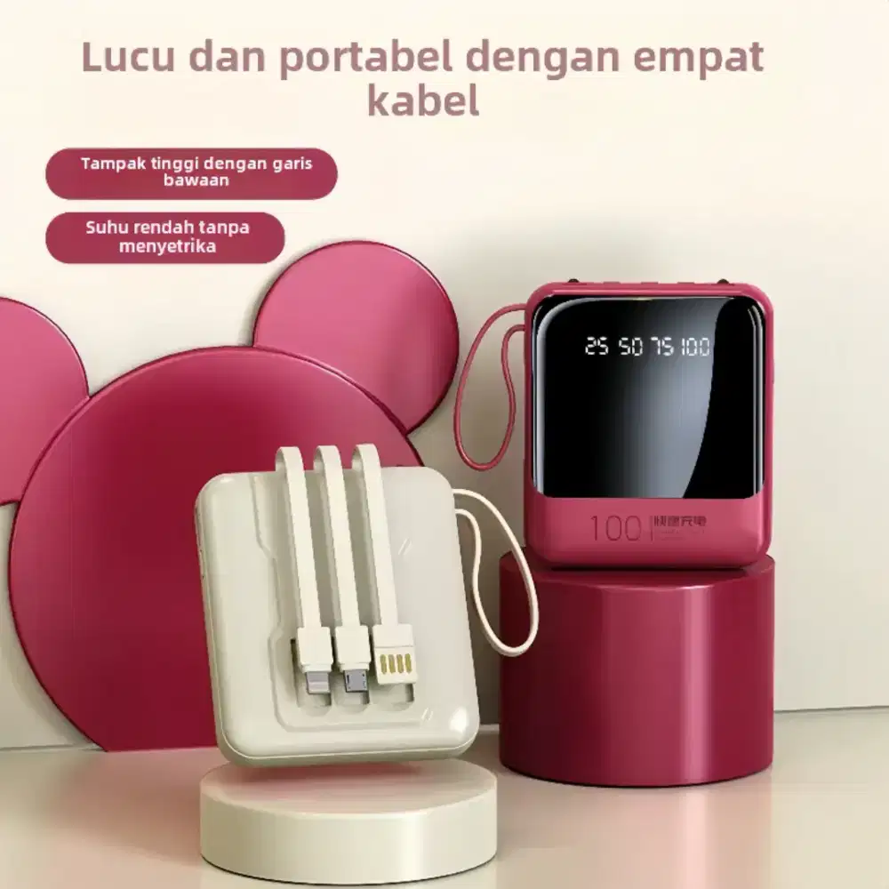 POWERBANK GUKOO 20000MAH FASTCHARGING 20w 4 kabel