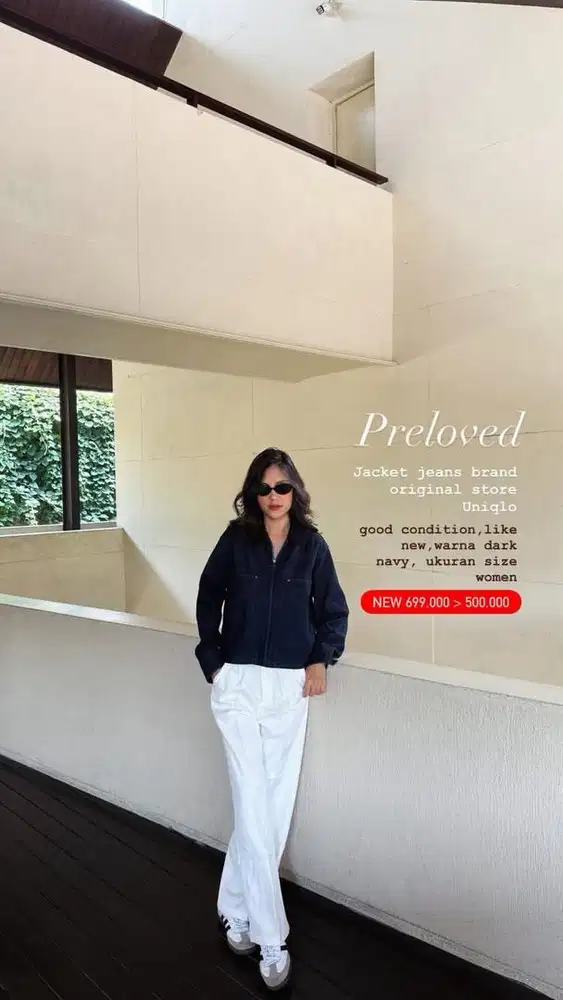 PRELOVED JACKET UNIQLO