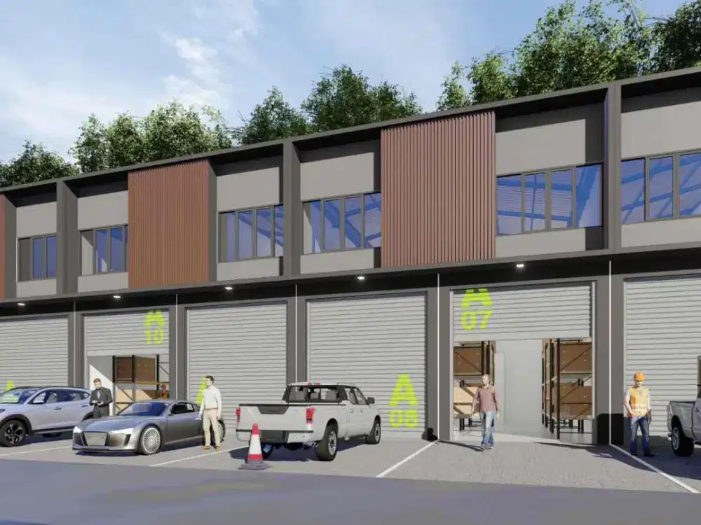 Ruko Lokasi strategis, multiguna Bizhub riverdale promo Dp 0%