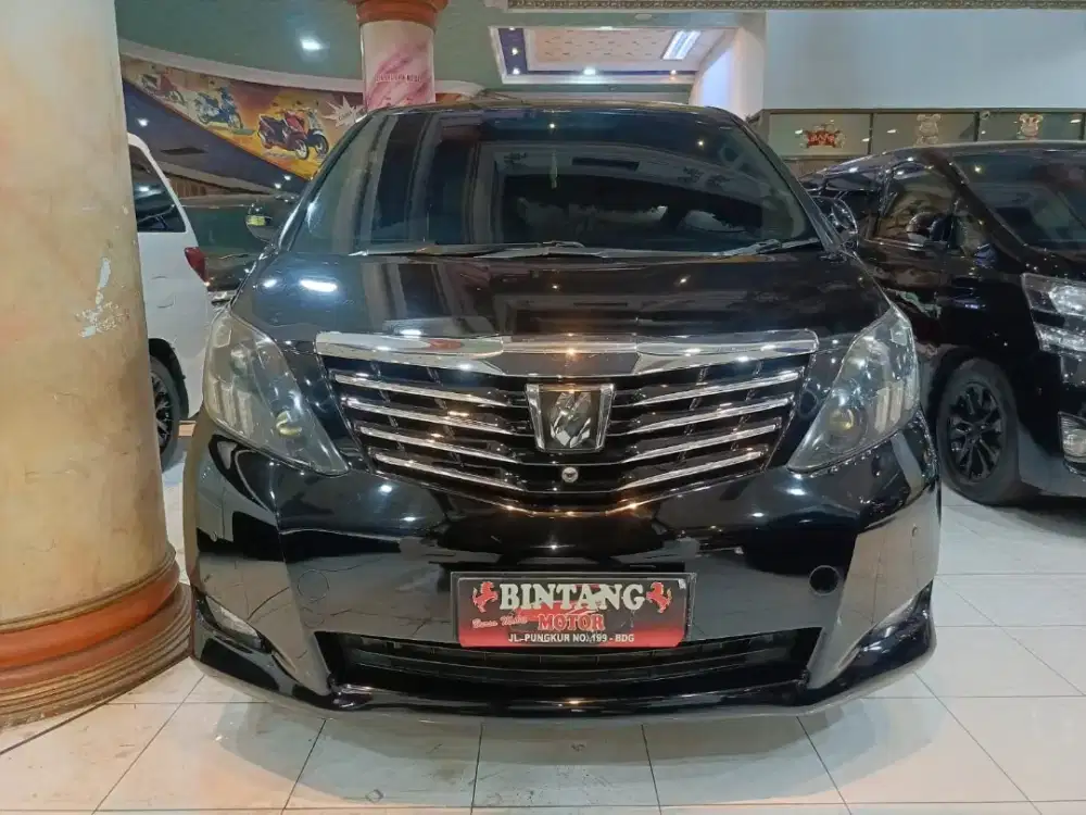 TOYOTA ALPHARD 2.4 AT 2009 BLACK / MODEL THN 2010 (BINTANG MOTOR)