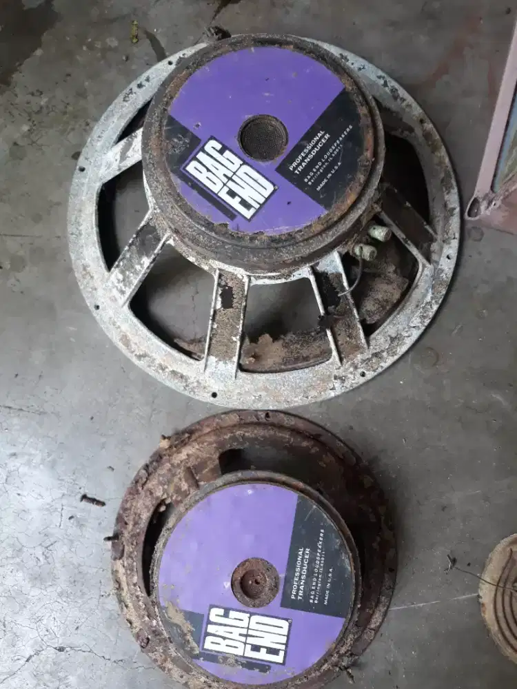 Rangka speaker 18 dan 12 inch ori usa merk BAG END