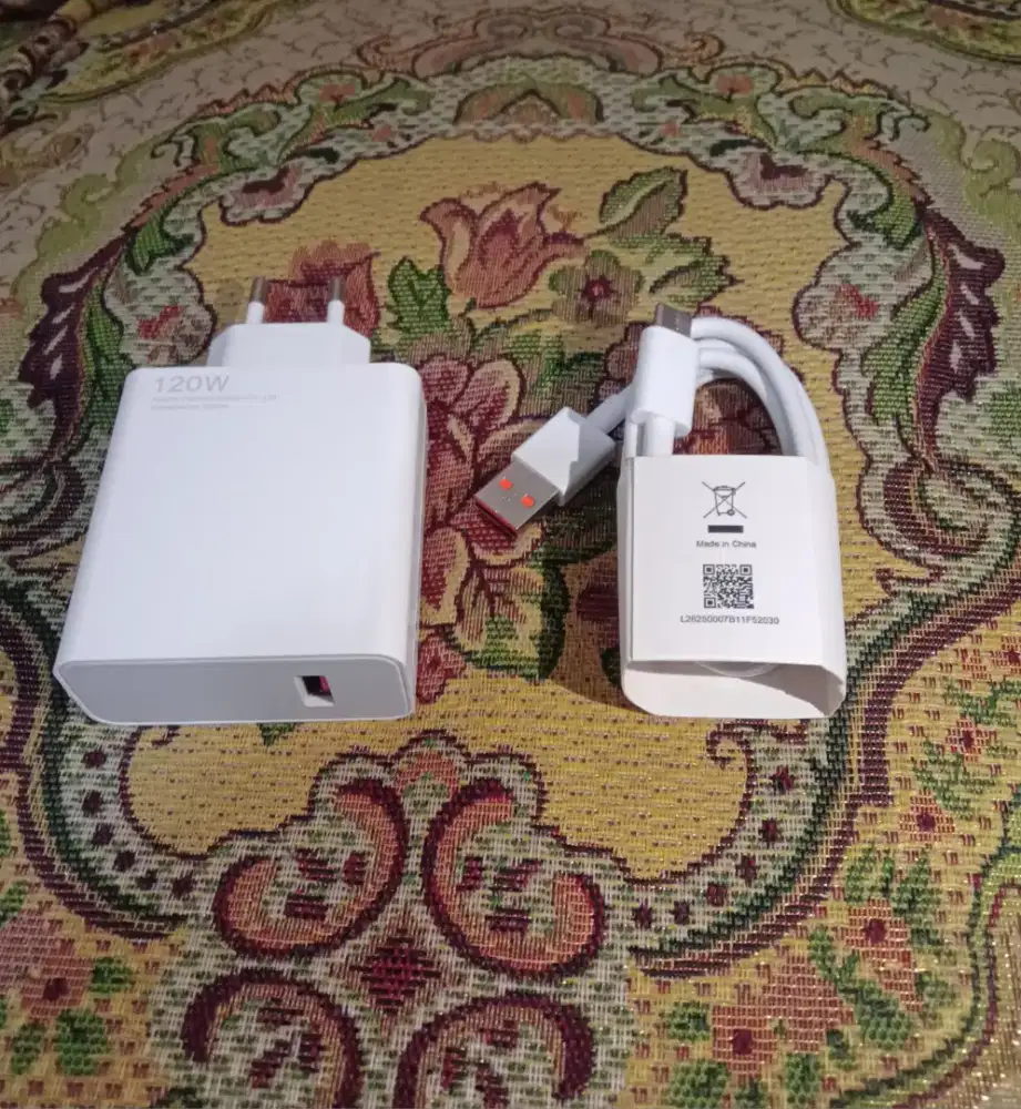 Charger Original Xiaomi 120 Watt Turbo Fast Charging