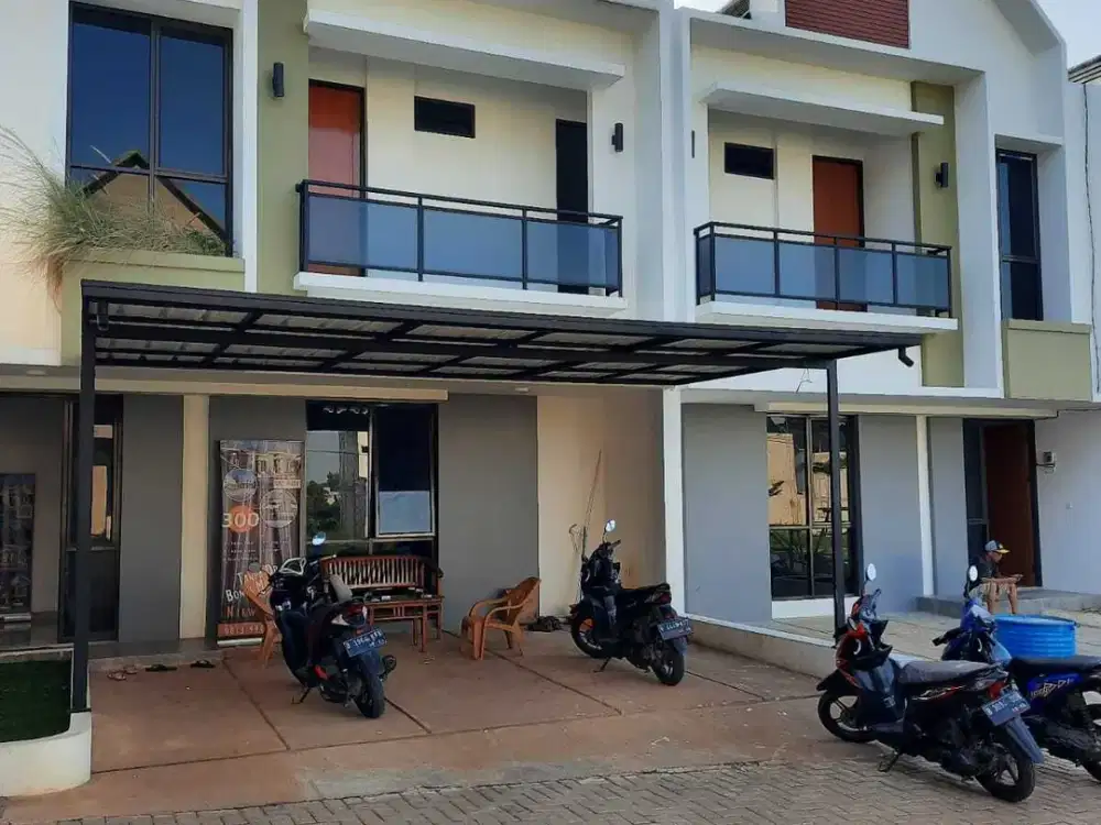 RUMAH DI JUAL DALAM CLUSTER FREE BIAYA² DP RENDAH