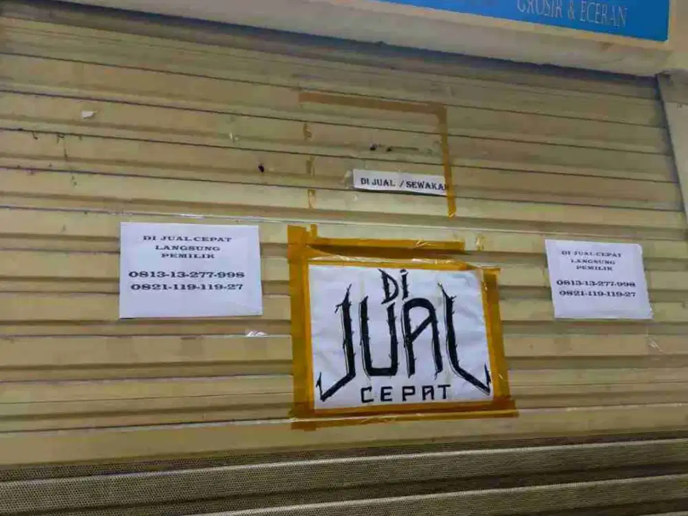 Di jual cepat Kios toko tanah Abang blok A Lantai 5