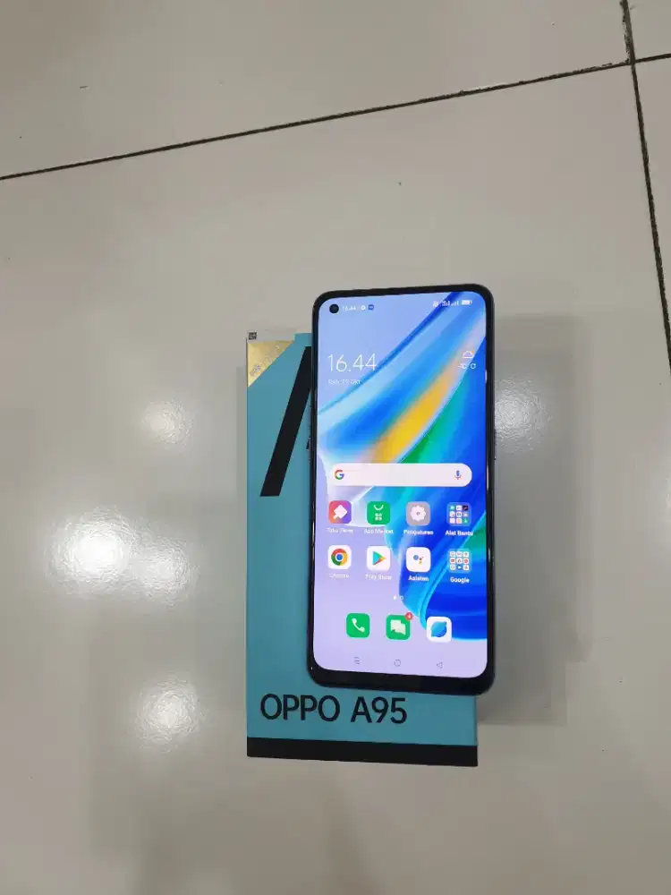 Oppo A95 8/128 mulus lengkap