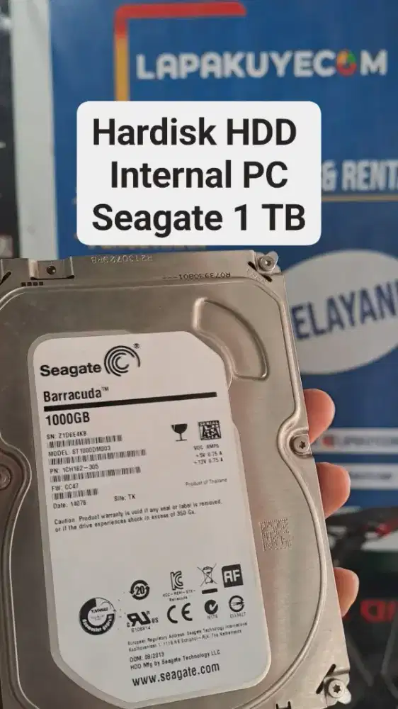 HARDISK HDD PC SEAGATE 1 TB