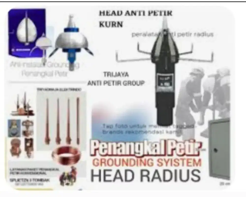 Agen distributor ahli jasa pasang penangkal petir dan grounding mesin