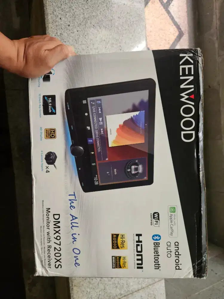 Headunit Mobil Kenwood DMX9720XS Android Auto Apple Carplay