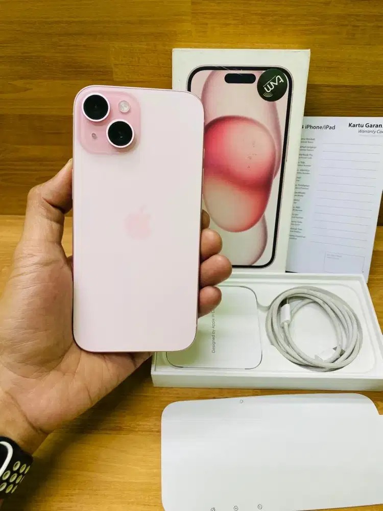 iphone 15 128 GB ex iBox pink