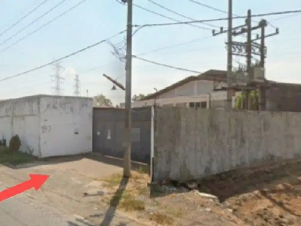 Ex. Pabrik Di Nol Jalan Kepatihan Industri, Menganti Gresik Strategis