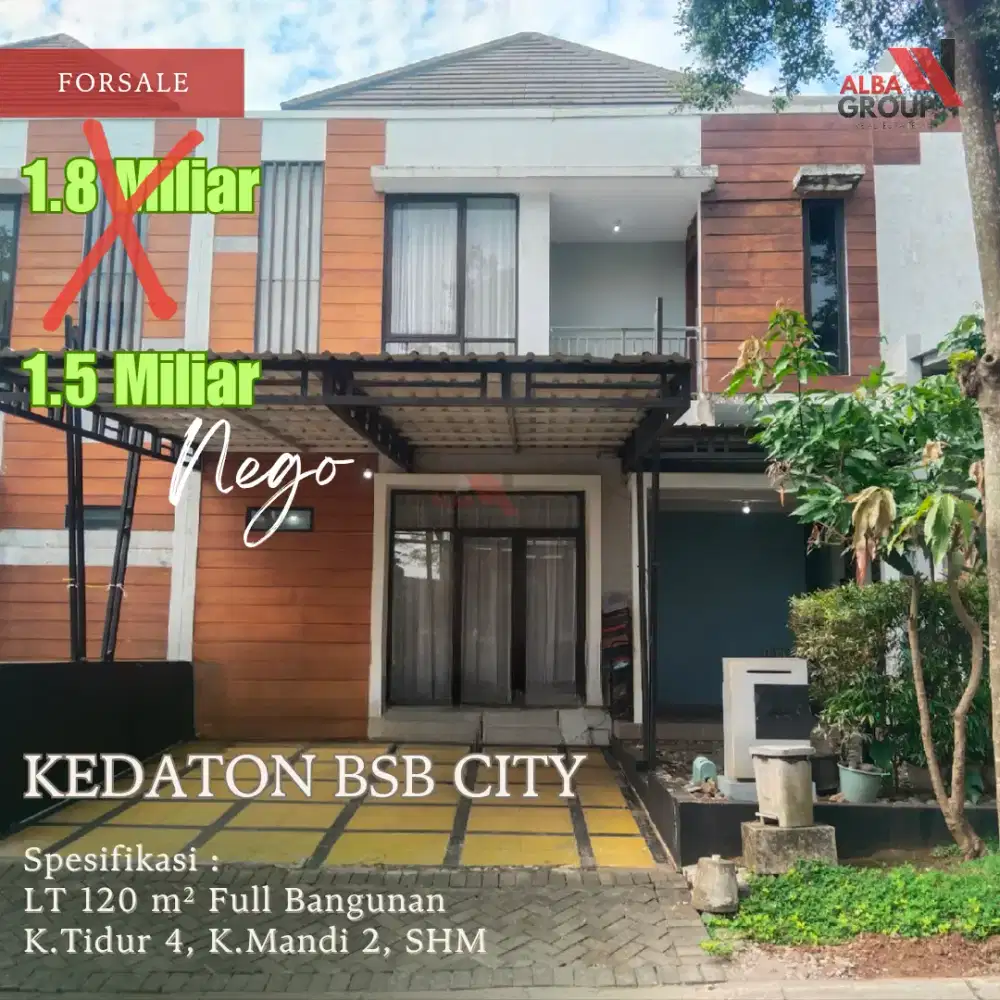 Rumah Kedaton Bsb City
