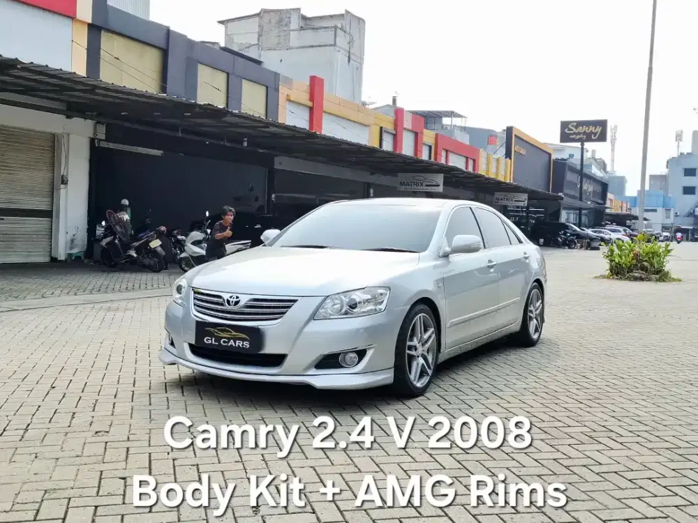 Camry 2.4 V 2008 Cash Silver Toyota Modifikasi Cakep