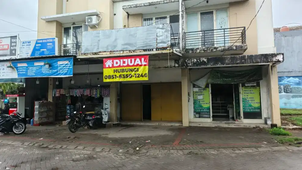 Dijual Ruko 2 lt Strategis Tanjung Bunga, jl Orchid 1 Siap untuk Usaha