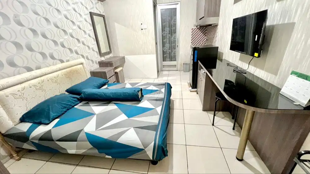 Disewa Murah Apartemen Greenbay Pluit Type Studio Full Furnish Uk 21m2
