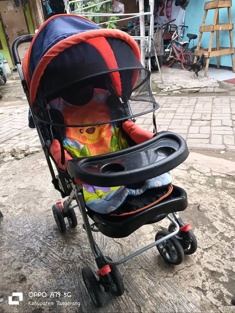 Dijual cepat stroller baby pliko