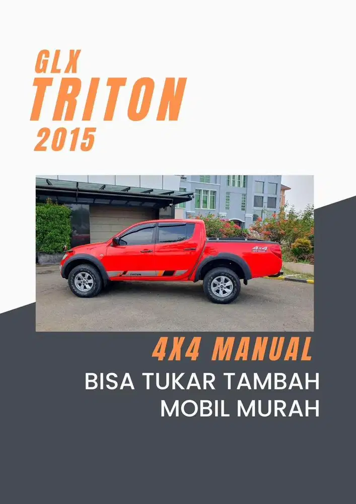 Mitsubishi triton strada 2015 GLX 2.8 dobel cabin 4x4