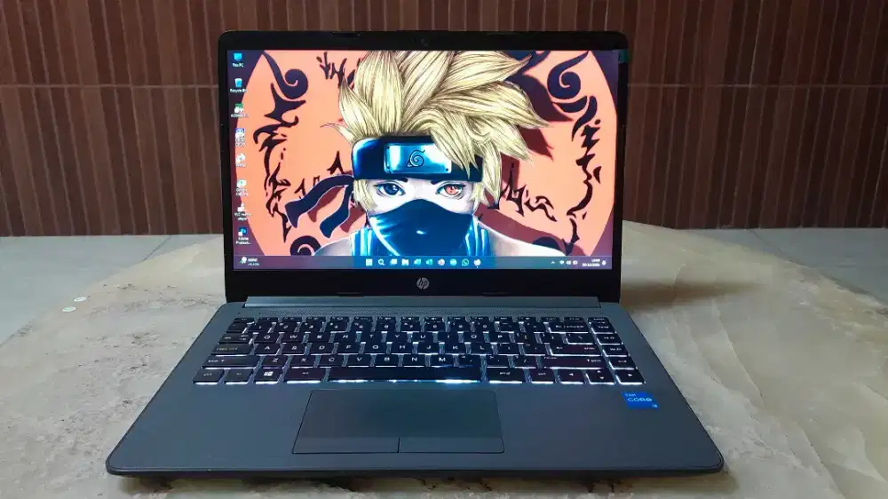 Laptop HP240 G8 core i3 Ram 8GB ssd nvme 256GB Backlight GEN 10