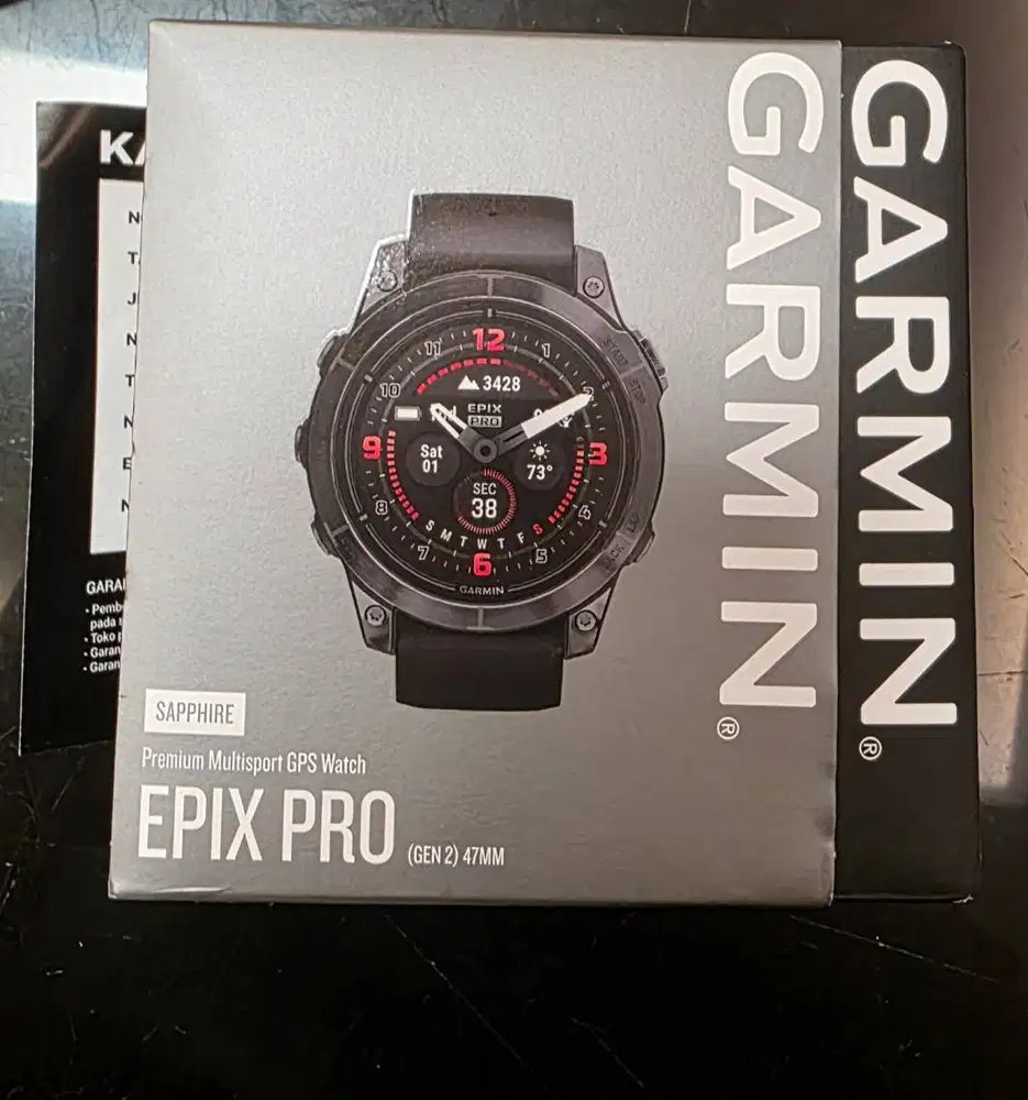 Jam Garmin EPIX Pro Gen 2 Sapphire 47mm Second Bekas