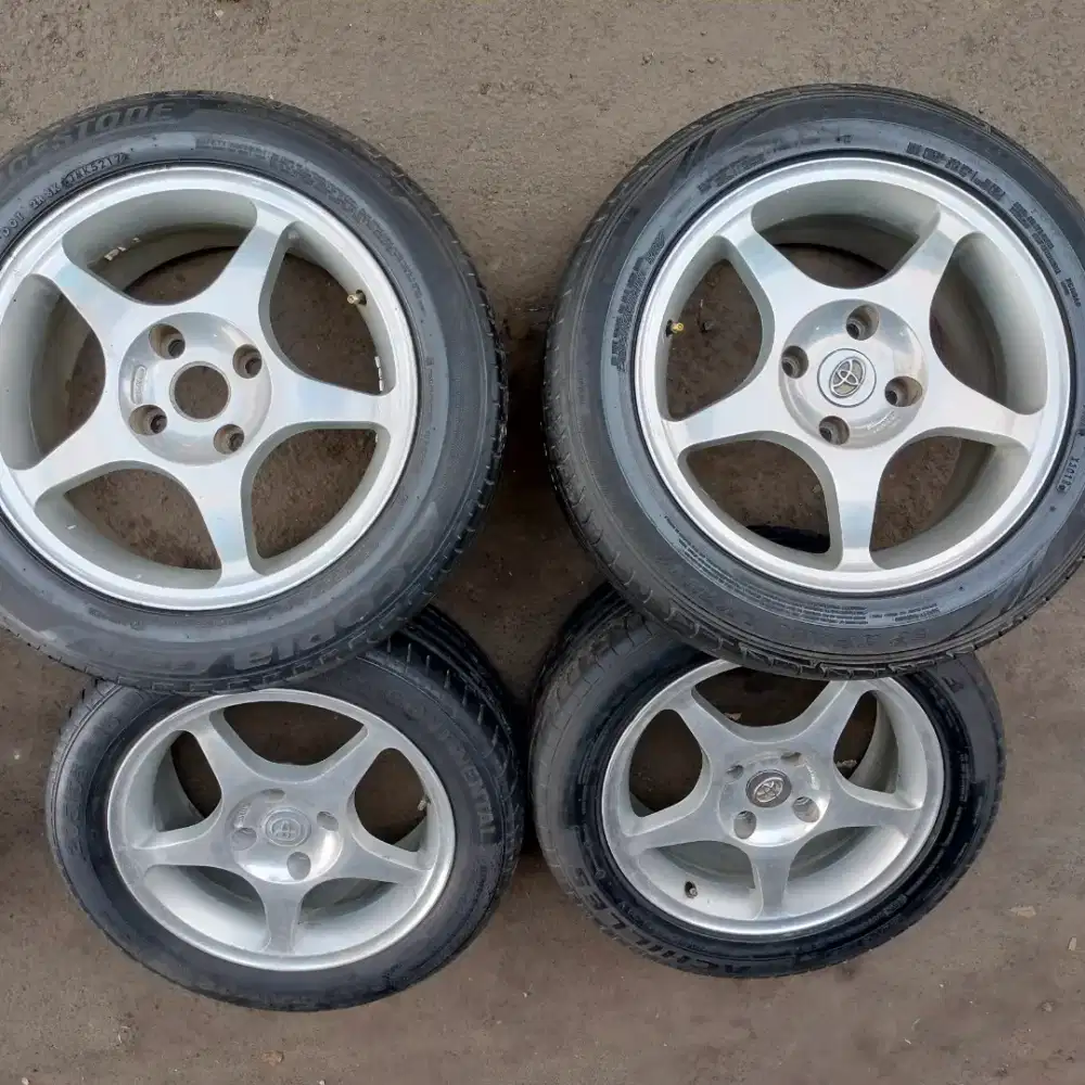 Velg Excel ring 16 pcd 4x114,3 ban 205/55 R16 kijang super