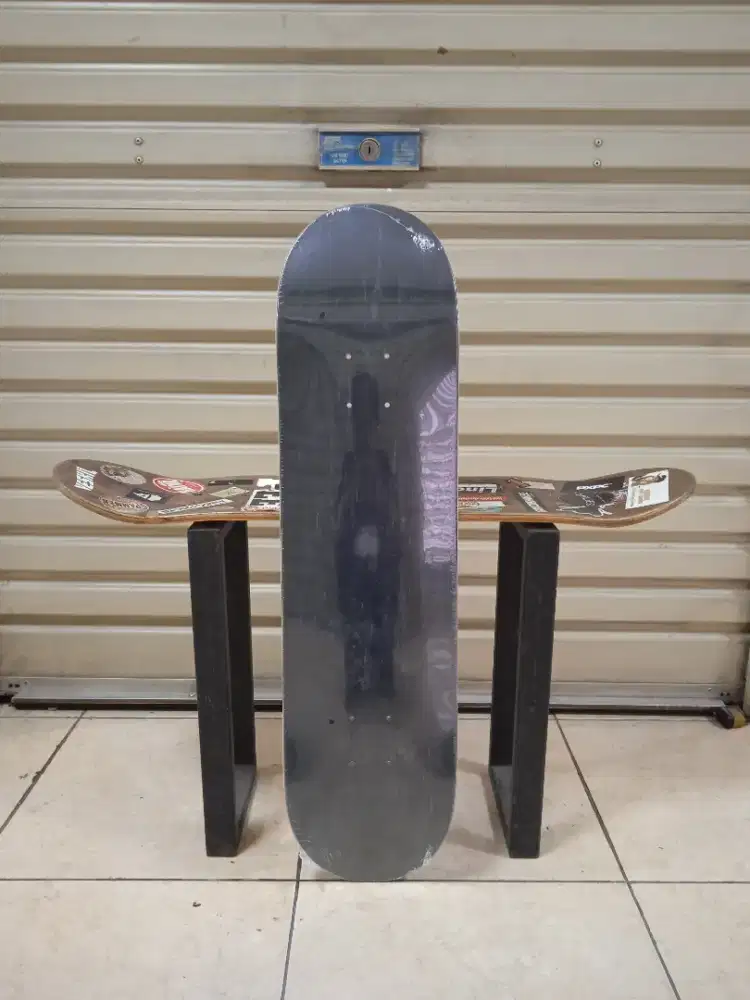Skateboard deck blank hitam us quality 8.0