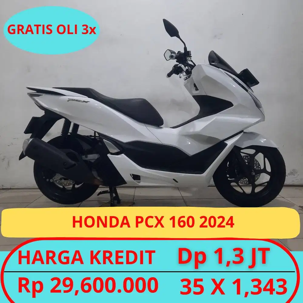 Honda Pcx 160 Cbs 2024 Dp Murah Hanya 1,3Jt