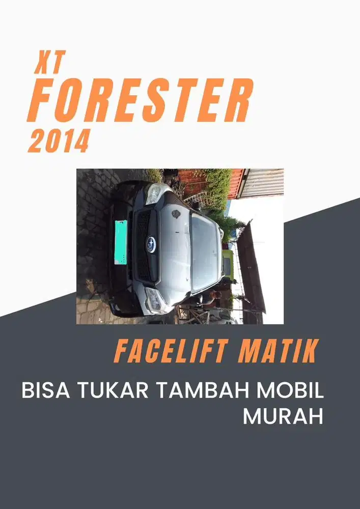 Subaru forester XT 2.0 facelift matik 2014