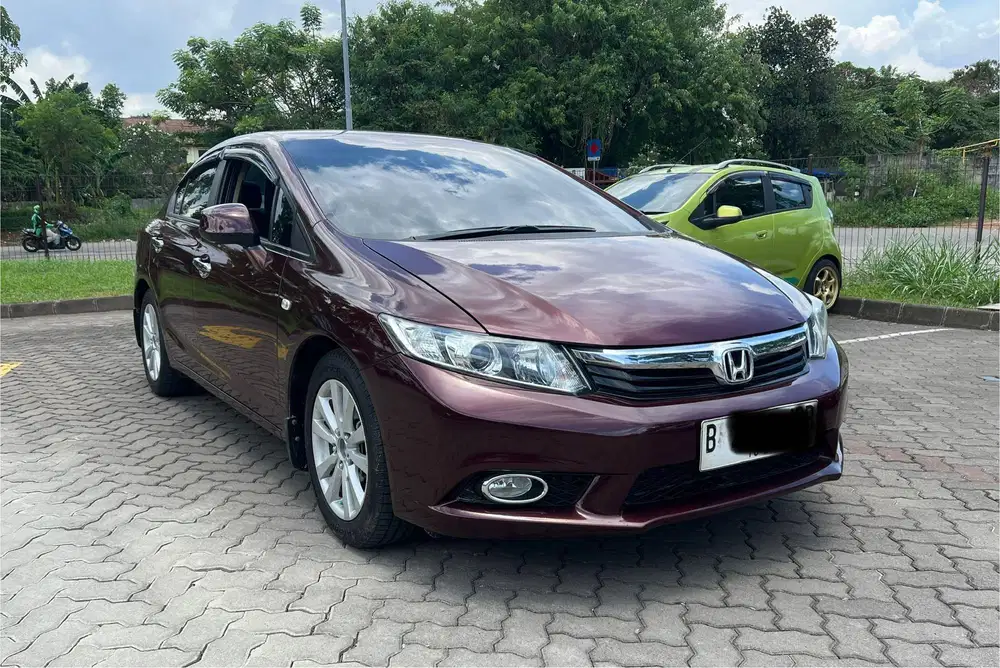 (CASH) Honda Civic 1.8 FB2 2013 Merah KM 54rb Antik