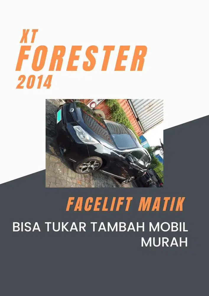 Subaru forester XT 2.0 facelift matik 2014